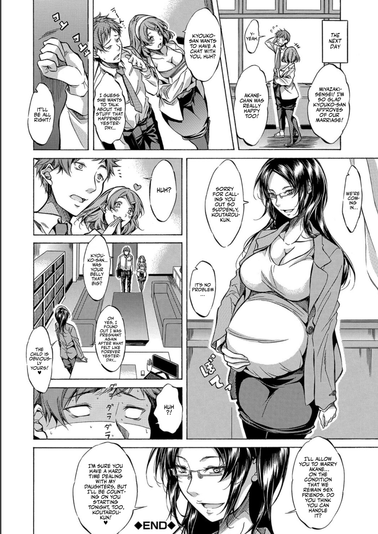 Hentai Manga Comic-I Somehow Got a Whole Bunch of High Schoolers Pregnant Legally?-Read-166